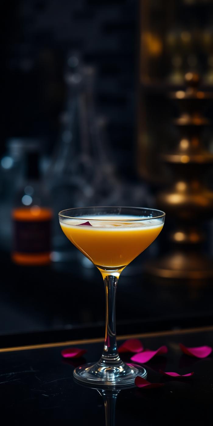 Signature Indian cocktail at Maharaja Bistro & Cafe